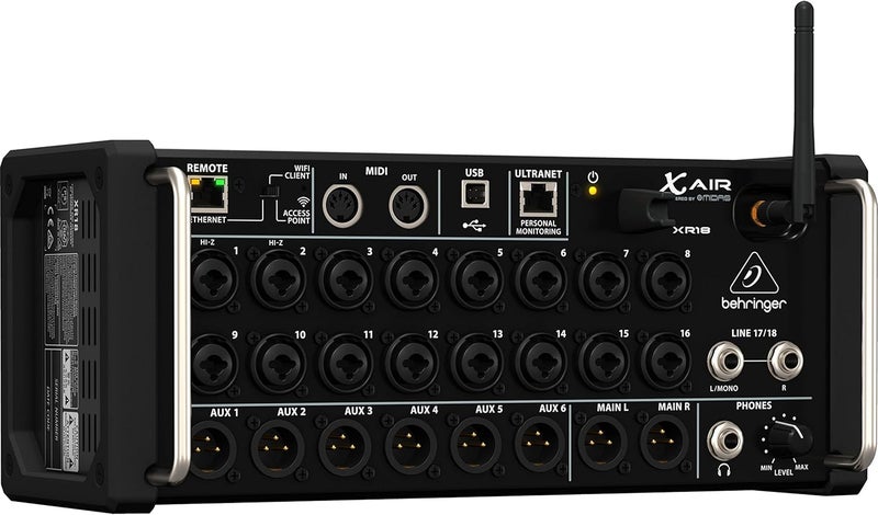 Behringer XR18 18-Channel Digital Mixer with Midas Preamps and Integrated Wi-Fi - Image 2