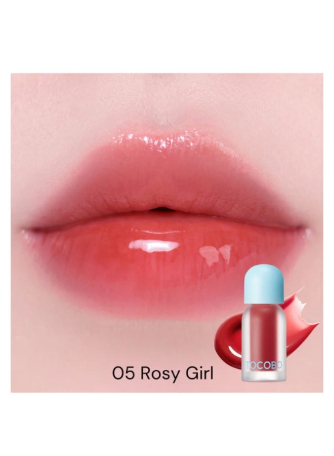 TOCOBO Juicy Berry Plumping Lip Oil 05 Rosy Girl - 4 gram - Image 3