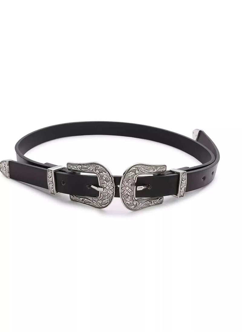 Generic Double Buckle Western Belt  - Image 1