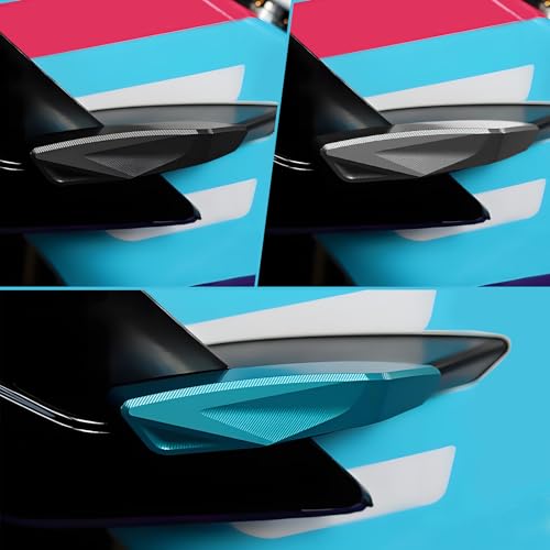 XIDAODIT For CFMOTO 675SS 675SR 675SR-R 675 SR Motorcycle Aerodynamic Spoiler Left and Right Slider Anti-Fall Decorative Cover(Black) - Image 4
