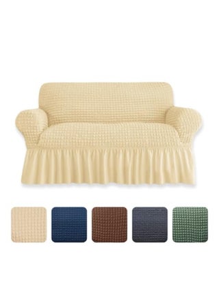 2 seater beige