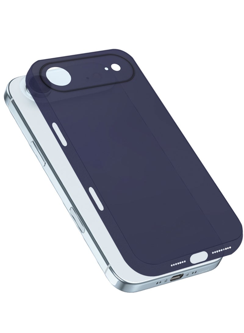 Ultra Slim Case Cover for iPhone 17 Air - 0.3mm Air Skin Back Cover -  Protection Case Anti Finger Print - Deep Blue - Image 1