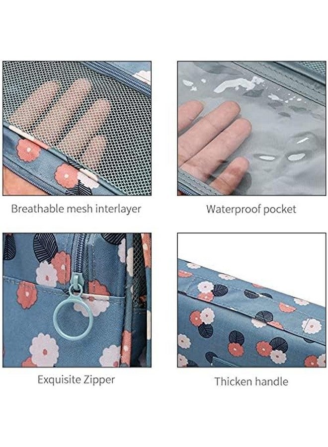 Zerolex Cosmetic Pouch Toiletry Cosmetics Bag Women and Men Travel Friendly use in Budget of Makeup Punch Travel Traveling Combo Bag - Image 4