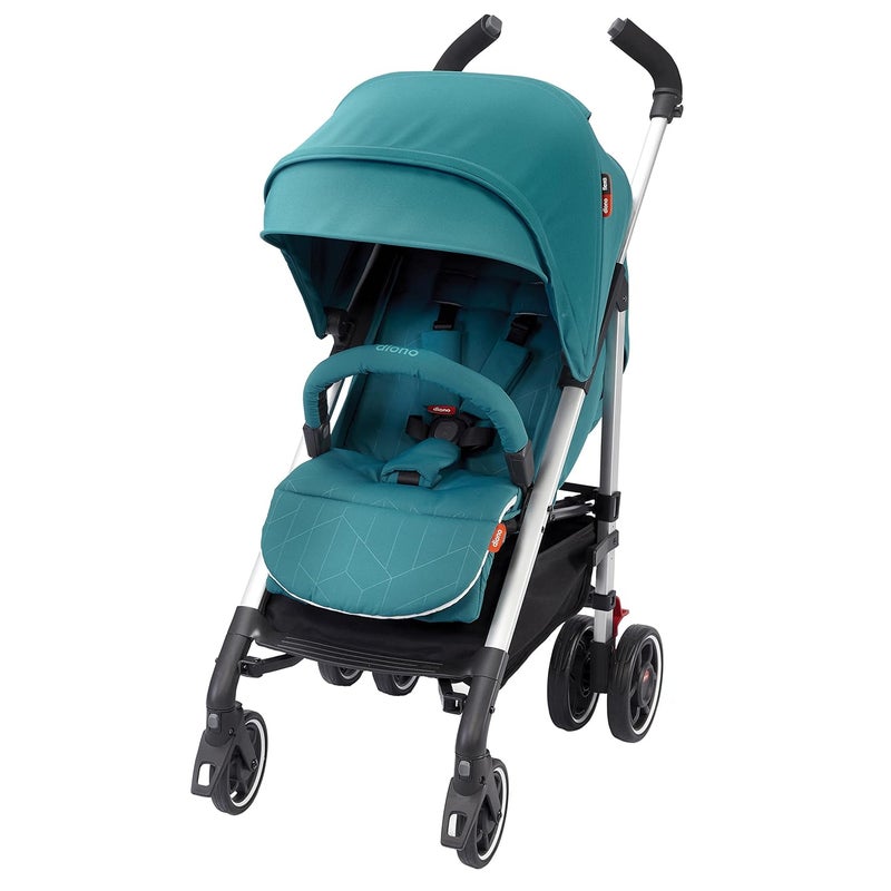 Diono Baby Seat Liner For Stroller Cool Reversible Stroller Seat Liner With Plush Cushioned Padding 100 Water Resistant Liner Blue Turquoise - Image 2