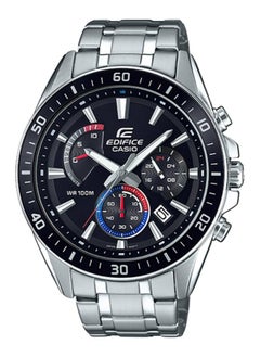CASIO Edifice Chronograph Black Dial Stainless Steel Men's Watch EFR-552D-1A3V 