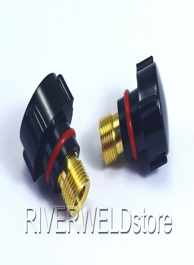 RIVERWELD TIG Back Cap 57Y04 Short Fit QQ300 PTA DB SR WP 17 18 26 TIG Welding Torch 10pcs - Image 3