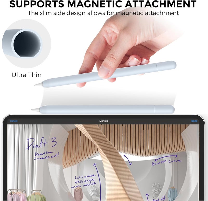 أهاستايل ما يتضمن العبوة: حافظة واحدة لقلم Apple Pencil - Image 4