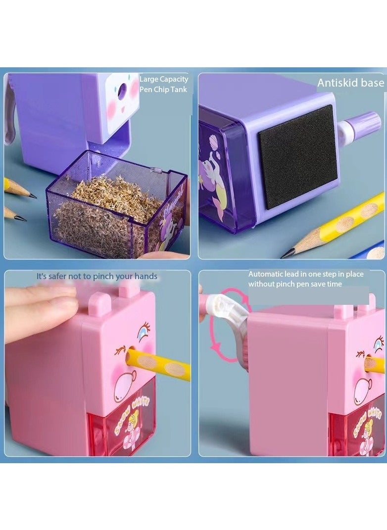 Y&D - Kabba Bear Hand Sharpener, Sharpener Sharpener, Manual Pencil Sharpener Drill Pen Repair - Image 1
