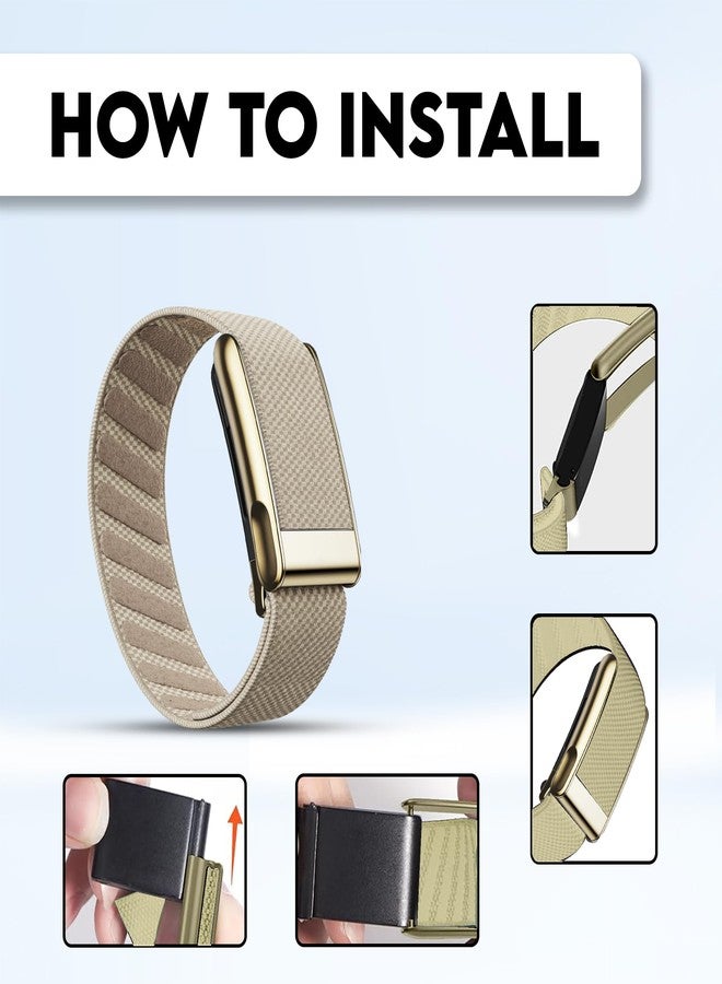 دادو سوار دادو الرياضي المصنوع من النايلون فائق النعومة متوافق مع أجهزة WHOOP 5.0 وOne وPeak وLife | حزام متين ومريح وآمن للتهوية | غير متوافق مع الجيل الرابع (Life/MG، موصل Dune/Gold) - Image 4