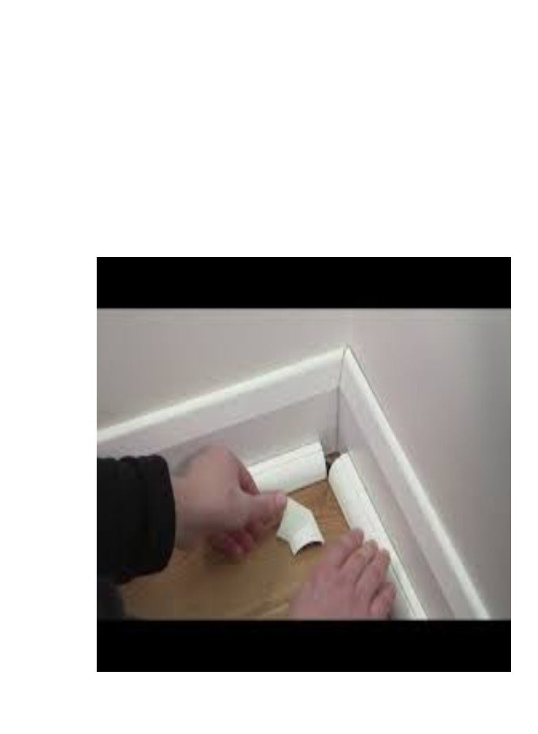KNP KNP Electrical PVC Floor Trunking 16mm x 65mm is Designed to Provide a Practical and Stylish Solution for Managing and Protecting Electrical Cables in Both Residential and Commercial Settings.  - Image 4