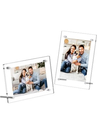 2 Pack Clear Photo Frame Acrylic Stand Photo Frame Stylish Desktop Display For Photos And Posters Frameless Design Perfect For Home And Office Decor 13X18Cm - pzsku/ZF670FDCC2D3D25CE83DAZ/45/_/1741544324/d58c603f-af18-4816-8db3-ab8f7d69c306