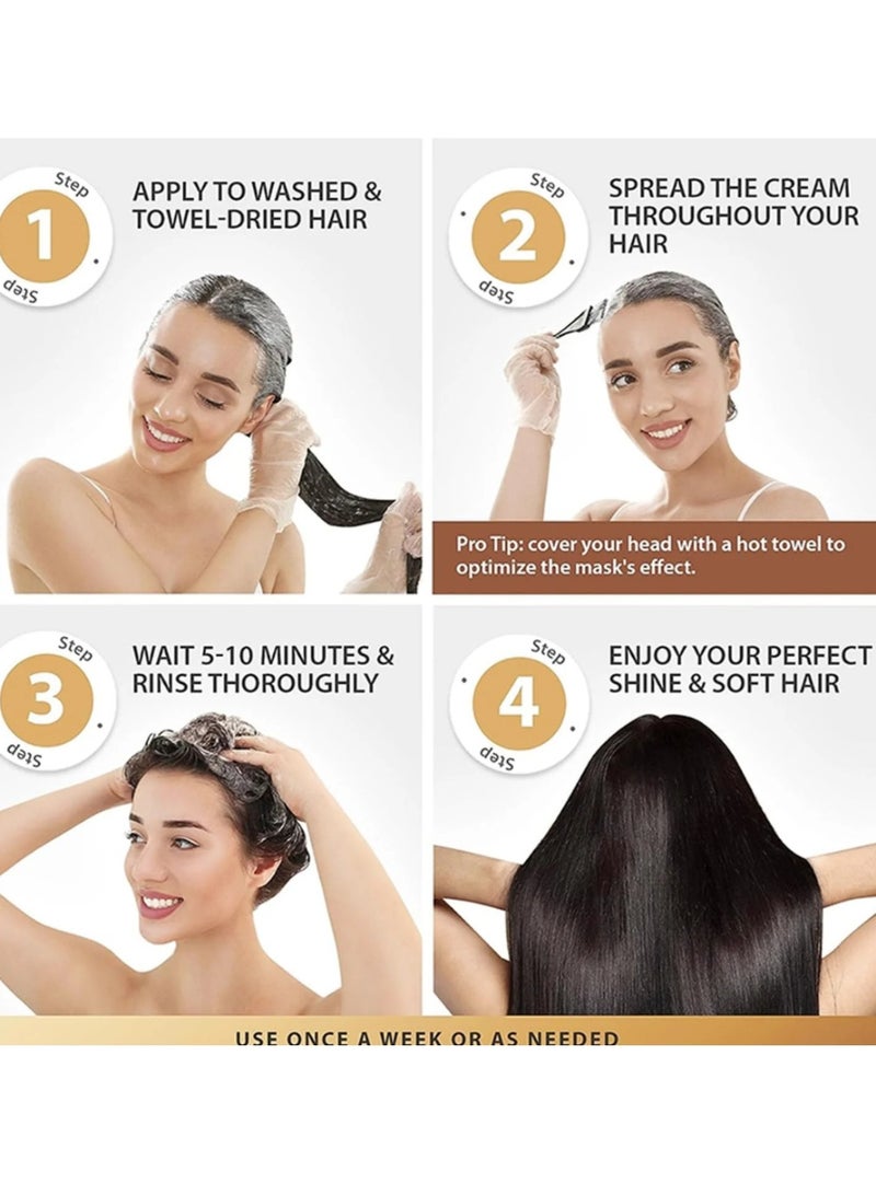 Karseell Collagen Hair Treatment Deep Repair Collagen Hair Mask 500ml - Image 3