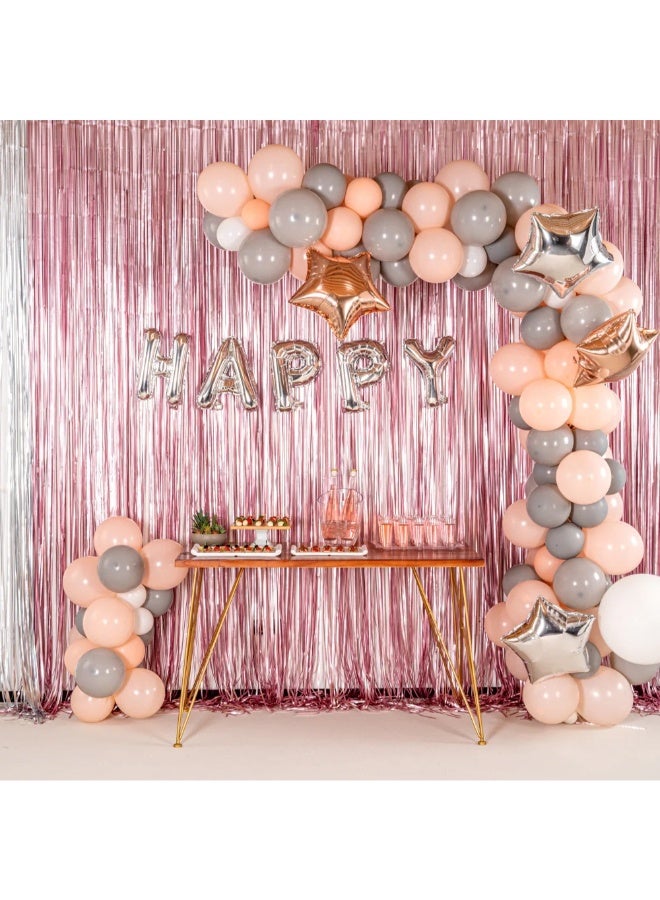 TOY GARDEN Giant Silver Letter P Balloon  Foil Helium Big Single Mylar Balloon Birthday Party Decoration Supply Baby Shower Event - Image 3