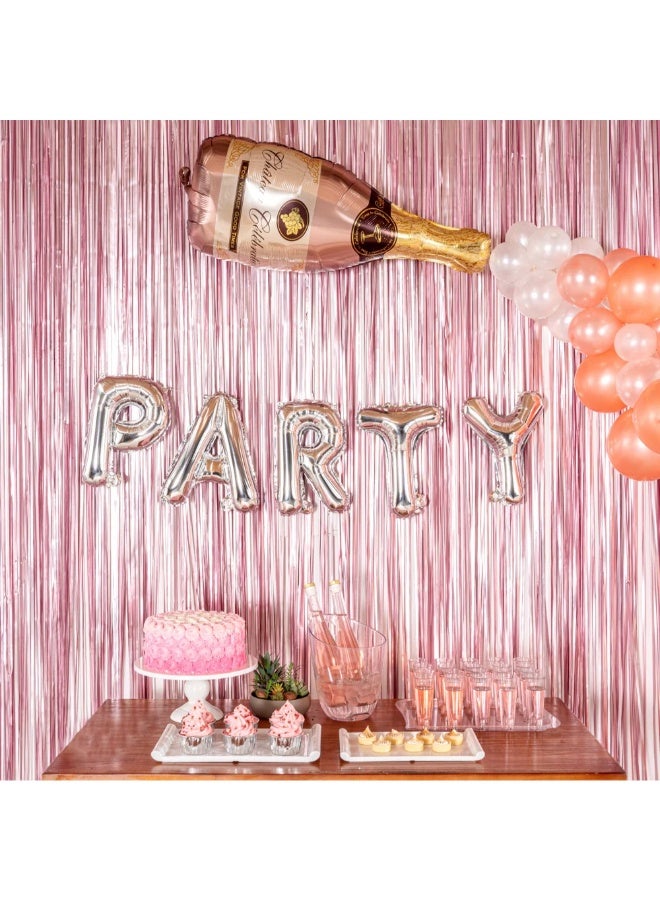 TOY GARDEN Giant Silver Letter P Balloon  Foil Helium Big Single Mylar Balloon Birthday Party Decoration Supply Baby Shower Event - Image 2