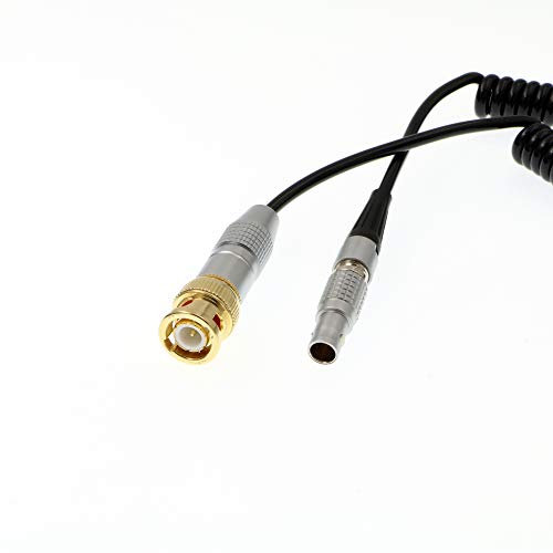 Uonecn Time Code TC Cable BNC Male to 0B 5 Pin Male Cable for ARRI Alexa Sound Devices - Image 2