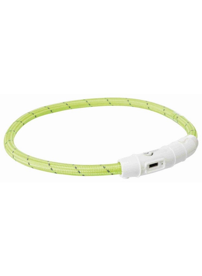 تريكسي طوق مضيء للكلاب من ألمانيا مزود بمنفذ يو إس بي (أخضر) (Xs-S)، أخضر، صغير، 31.8 جرام (12700) - Image 2