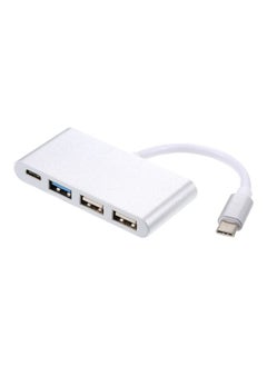 نيبمينينت موزع بأربعة منافذ USB فضي  - Image 1