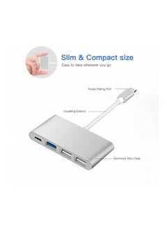 نيبمينينت موزع بأربعة منافذ USB فضي  - Image 4