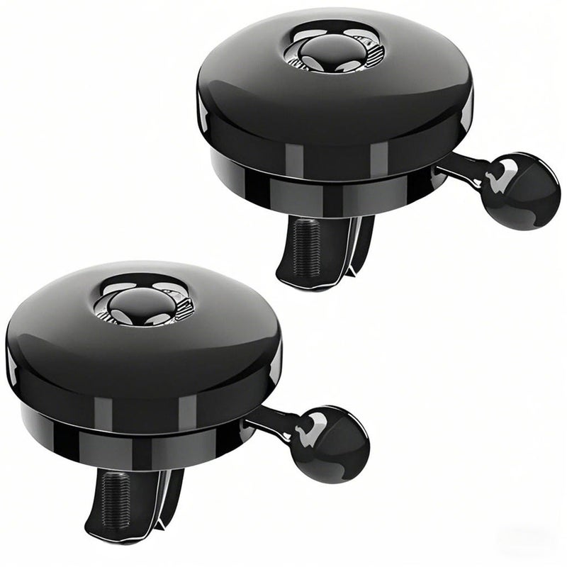 POSIKO Bike Bells Fully Metal 2 Pack Cycling Horns, Loud Ringing Sound, Easy Installation, Bicycle Accessories - Image 1