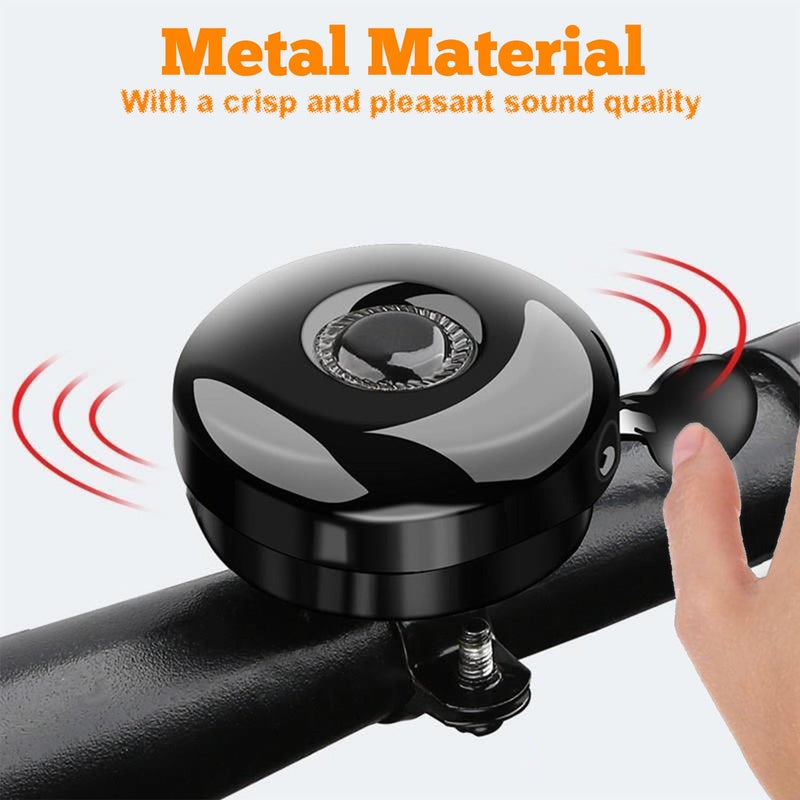 POSIKO Bike Bells Fully Metal 2 Pack Cycling Horns, Loud Ringing Sound, Easy Installation, Bicycle Accessories - Image 5