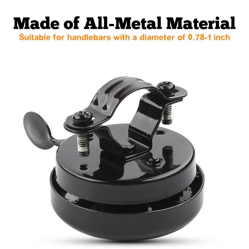 POSIKO Bike Bells Fully Metal 2 Pack Cycling Horns, Loud Ringing Sound, Easy Installation, Bicycle Accessories - Image 4