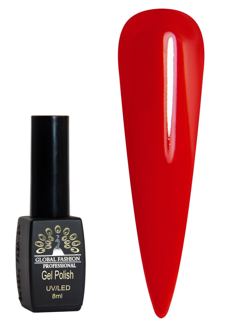 GLOBAL FASHION Global Fashion Black Elite Gel Polish | 132 Colors of Long-Lasting Elegance - 8ml | 191  - Image 1