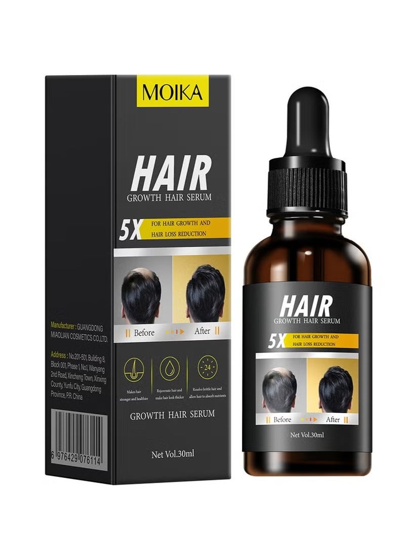 MOIKA Hair Growth Essence Hair Growth Moisturizing Nutrition 30ML - Image 3