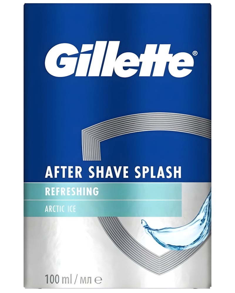 Gillette AFTER SHAVE SPLASH REFRESHING ARCTIC ICE 100 ml - Image 2