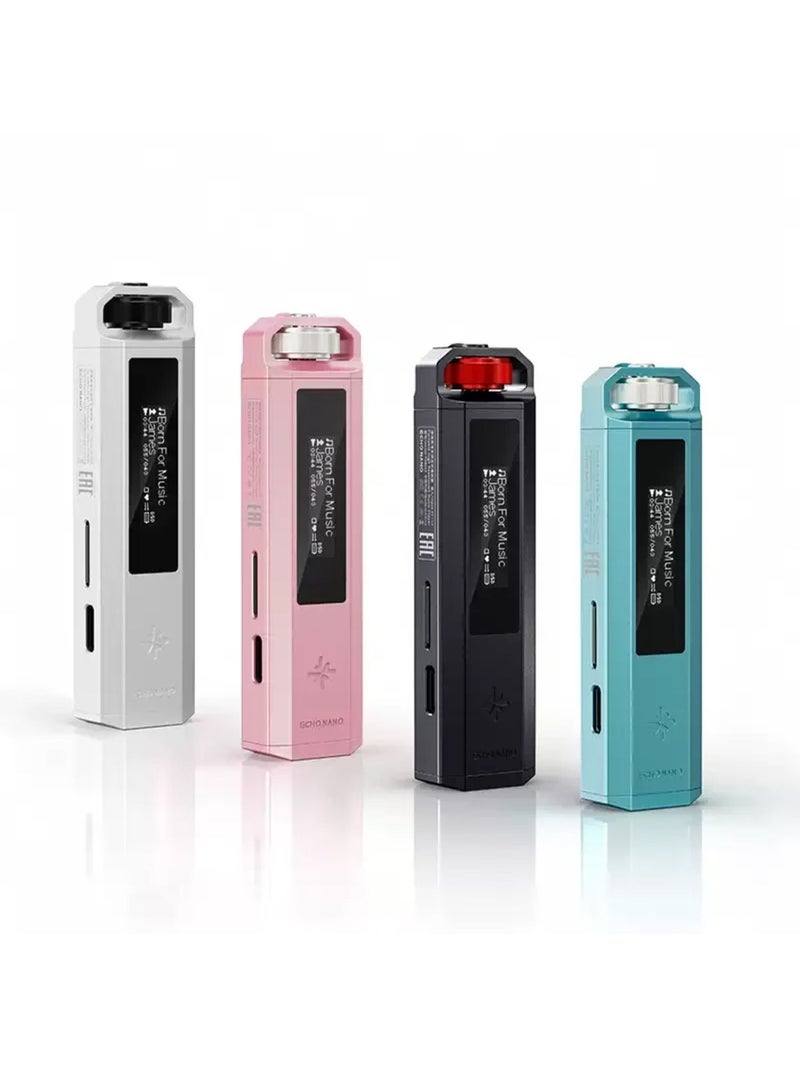 FiiO Echo Nano Hi-Res Portable Music MP3 Player USB Dac, PCM 24-Bit/192kHz Dsd256, Sky Blue - Image 3