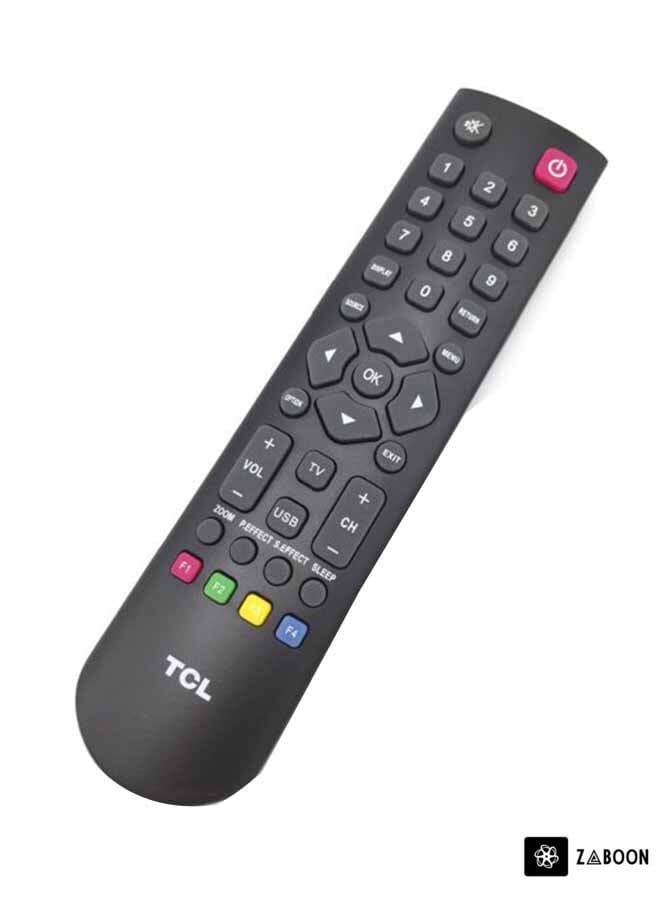 Zaboon Remote Control For All TCL TV LCD/LED Black
