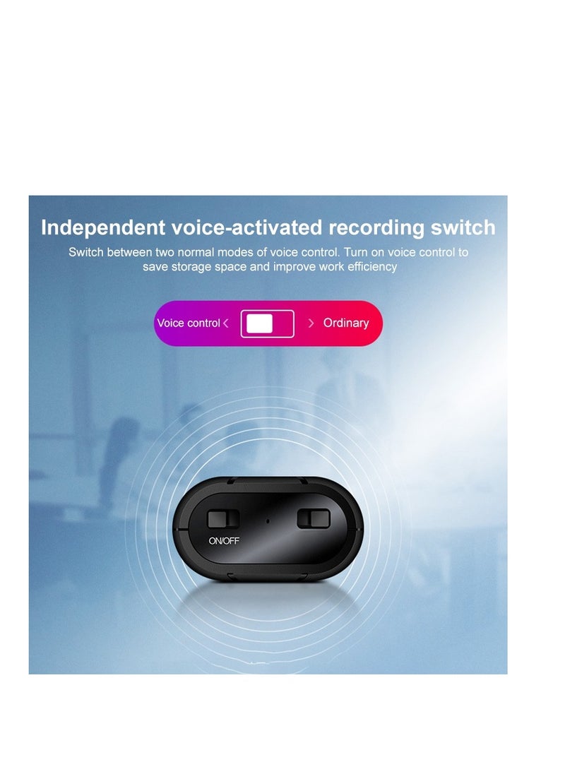 AMBERJACK - Mini Digital Audio Recorder, Small Recording Devices,  Long Battery Life 128 GB Voice Activated Recorder, 2000 Hours Recording Capacity Voice Recorder. - Image 1