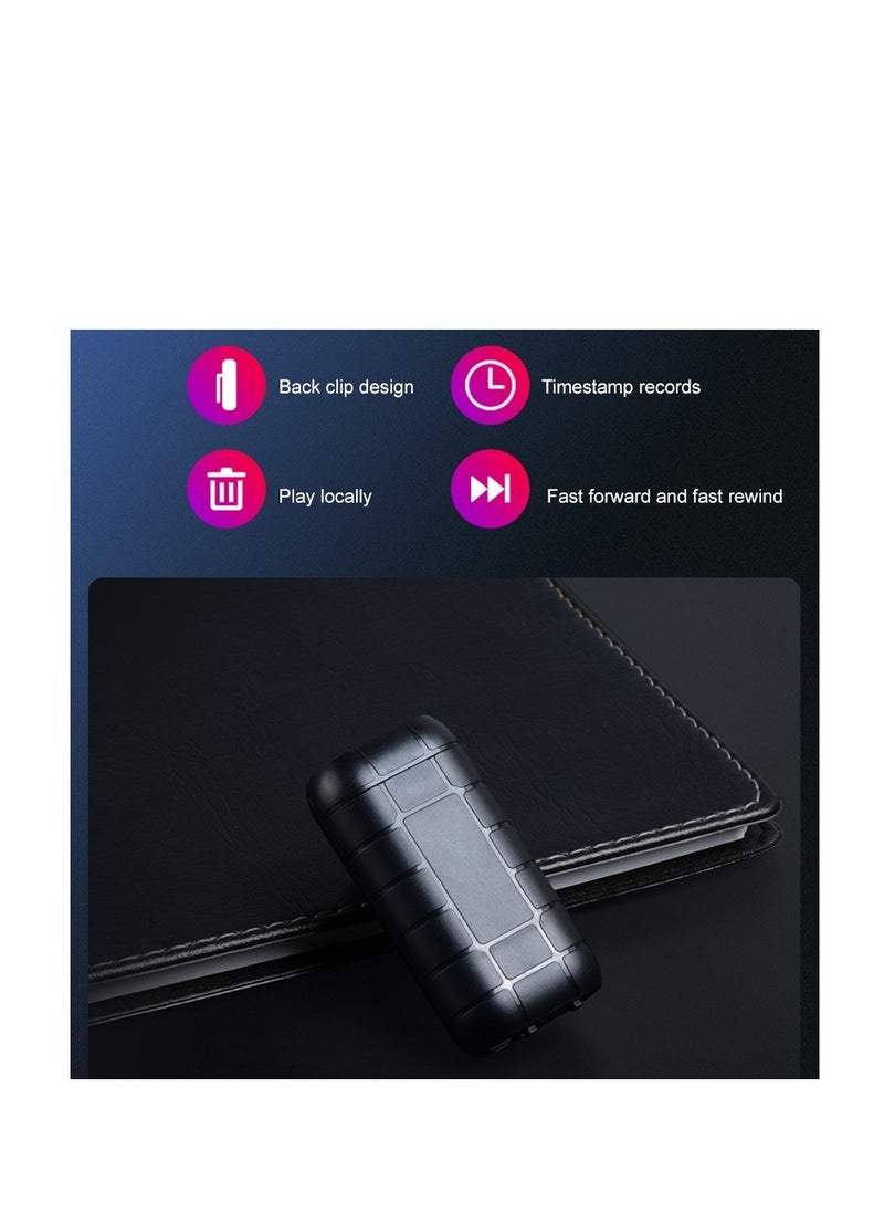 AMBERJACK - Mini Digital Audio Recorder, Small Recording Devices,  Long Battery Life 128 GB Voice Activated Recorder, 2000 Hours Recording Capacity Voice Recorder. - Image 1
