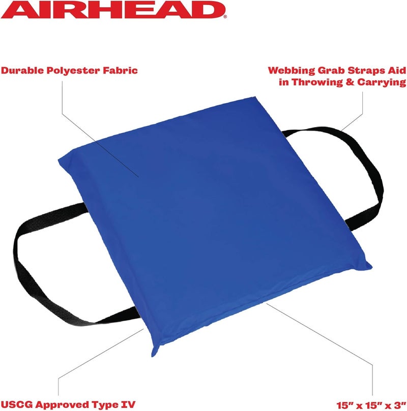 Airhead Type IV Throwable Cushion Blue - Image 3