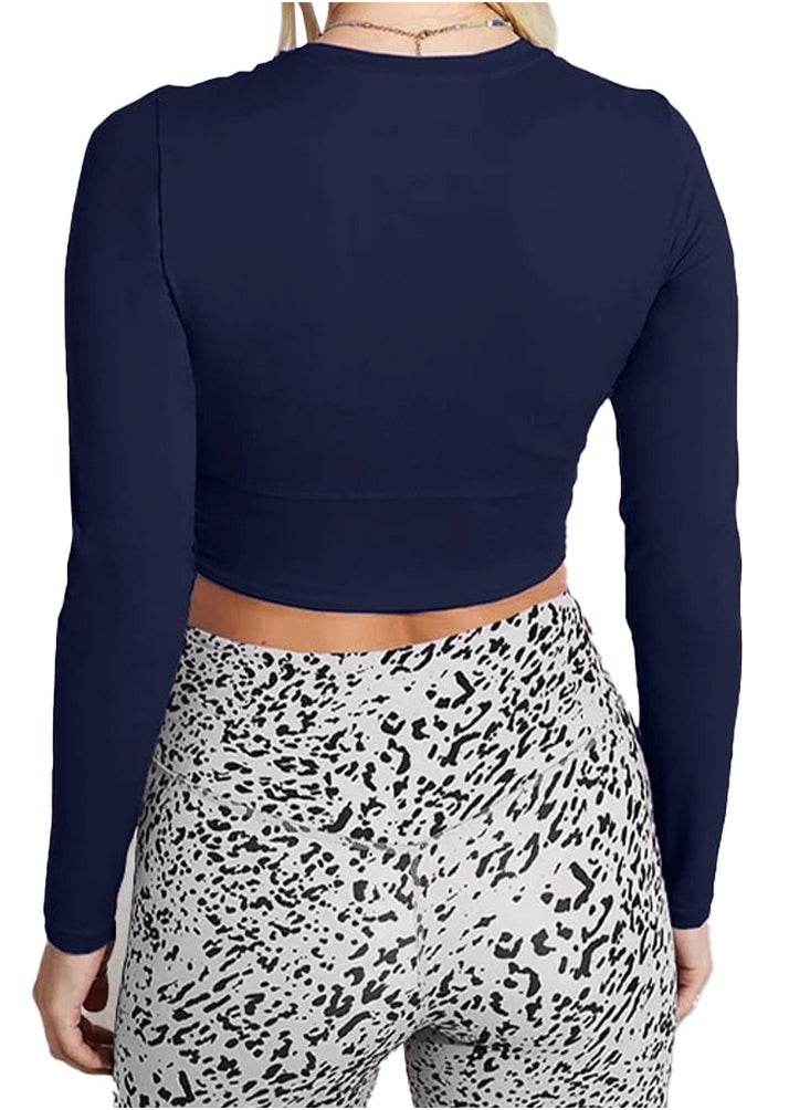 Nileton Sportswear - Crop Sport Top Long Sleeves  - Image 2