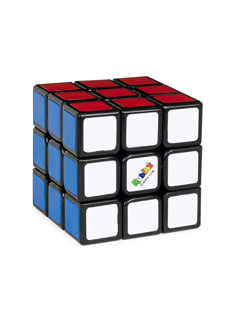 SPIN MASTER Rubik's Cube, The Original 3x3 Cube 3D Puzzle Fidget Cube Stress Relief Fidget Toy Brain Teasers Travel Games, for Adults and Kids Ages 8 an  - Image 1