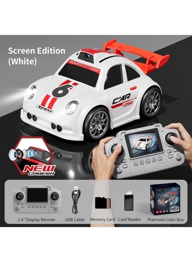 2.4GHz Mini FPV RC Drift Car with HD Camera, LCD Remote, Smart Follow & Escape Mode, LED Lights - Image 2