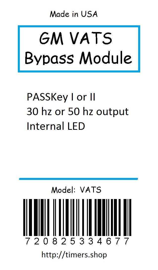 Timers.Shop GM VATS PASSkey II Bypass Module for LS1 and LT1 Painless - Image 2