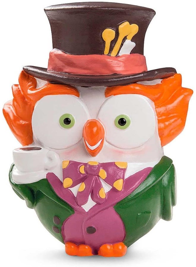 EGAN تمثال غوفي ثقافة البوب MAD HATTER – 8x10 سم تماثيل خزفية مطلية يدويًا | لتزيين المنزل | تضم شخصيات أيقونية من أليس، روميو وجولييت، بيتر بان والمزيد - Image 1