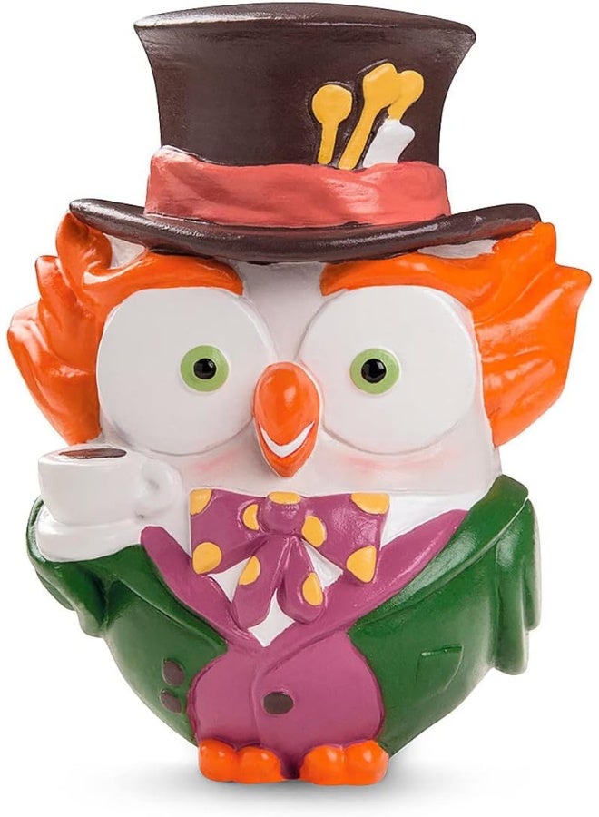 EGAN تمثال غوفي ثقافة البوب MAD HATTER – 8x10 سم تماثيل خزفية مطلية يدويًا | لتزيين المنزل | تضم شخصيات أيقونية من أليس، روميو وجولييت، بيتر بان والمزيد - Image 2