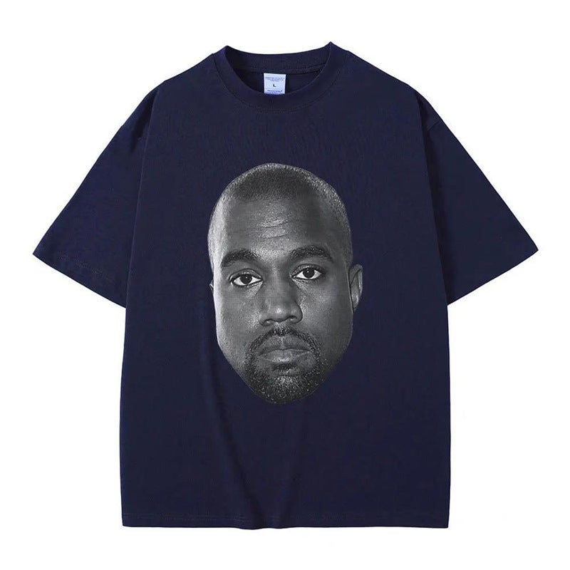 Rapper Kanye West Graphic Print T Shirt Mens Vintage Streetwear - Image 5