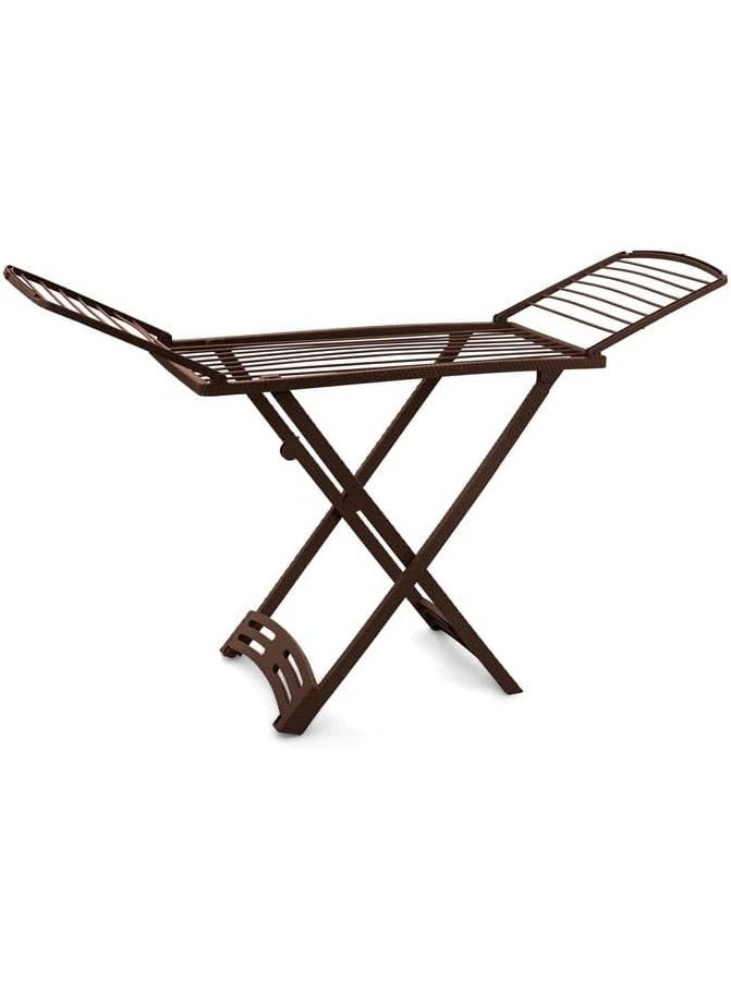 El Helal & Silver Star Rattan laundry rack, Brown Crescent and Silver Star, 6221999423203B - Image 1