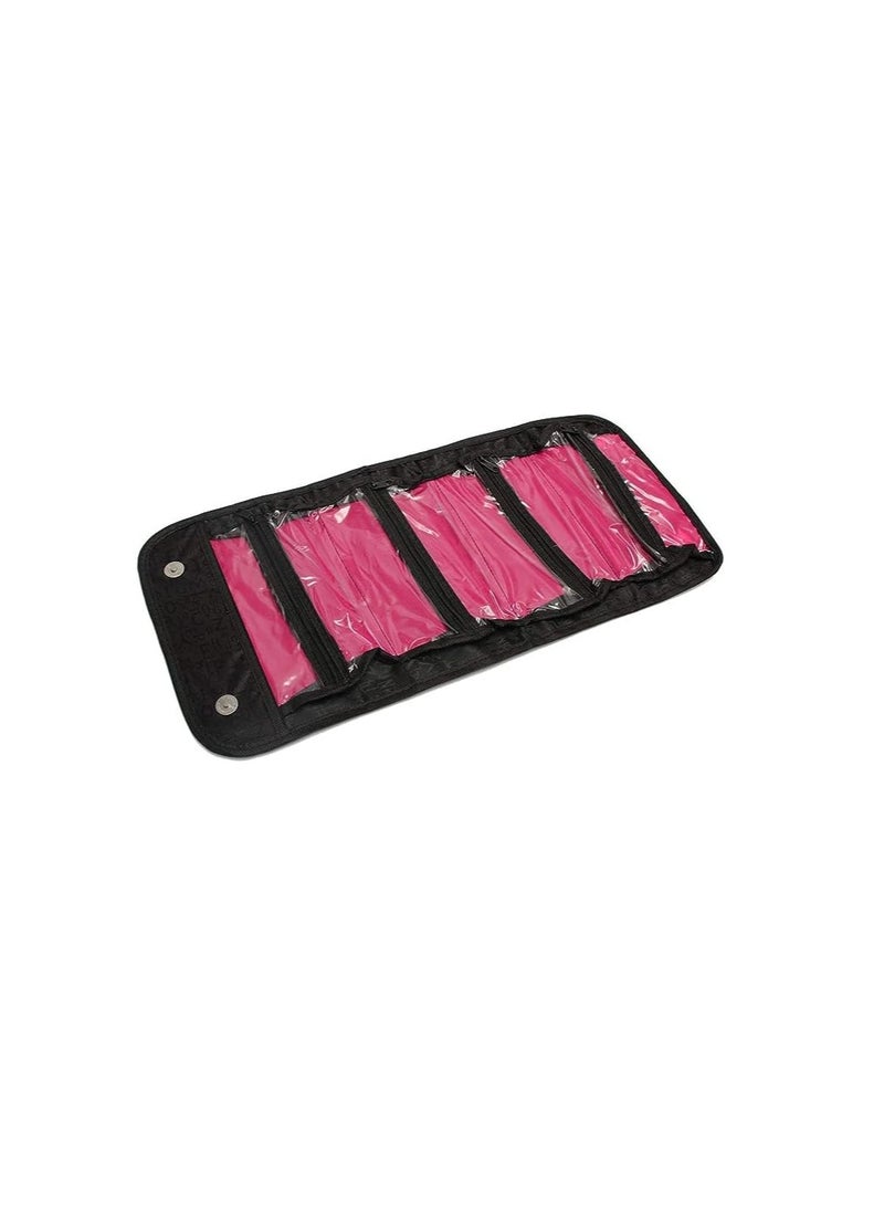 ORiTi Roll Up Travel Cosmetic Makeup Jewelry Toiletry Bag Organizer Camping Accessories Holder  - Image 5