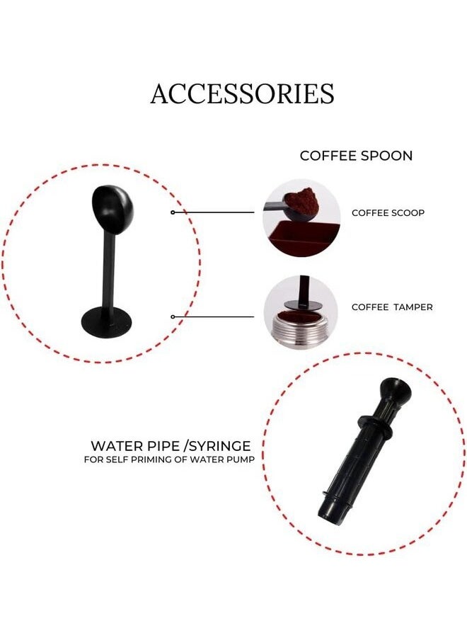 Mebashi 3in1 Multi Capsule Coffee Machine ME-CEM301 (Red)