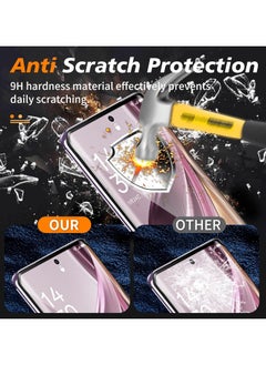 Generic Curved Tempered Glass Screen Protector for Oppo Reno 10 5G/Reno 10 Pro 5G/Full Glue Full Screen Coverage with Easy Installation Kit  - Image 5