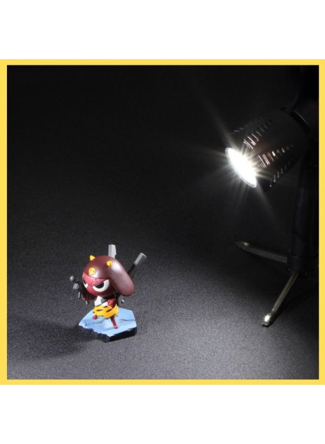 LED Photography Light White Warm Light Taobao Small Still Life Studio Soft Light Light Fill Light Small Spotlight Table Lamp-Light Source Color:Small LED Spotlight_US Standard | | Warm Light (2700K)  - Image 2