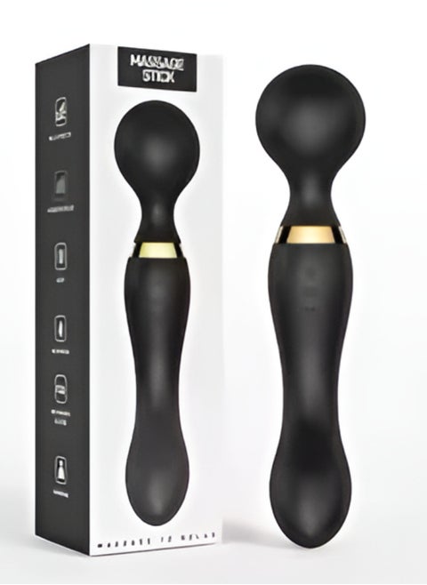 Rechargeable Full-Body Massager – Powerful Handheld Vibrating Wand