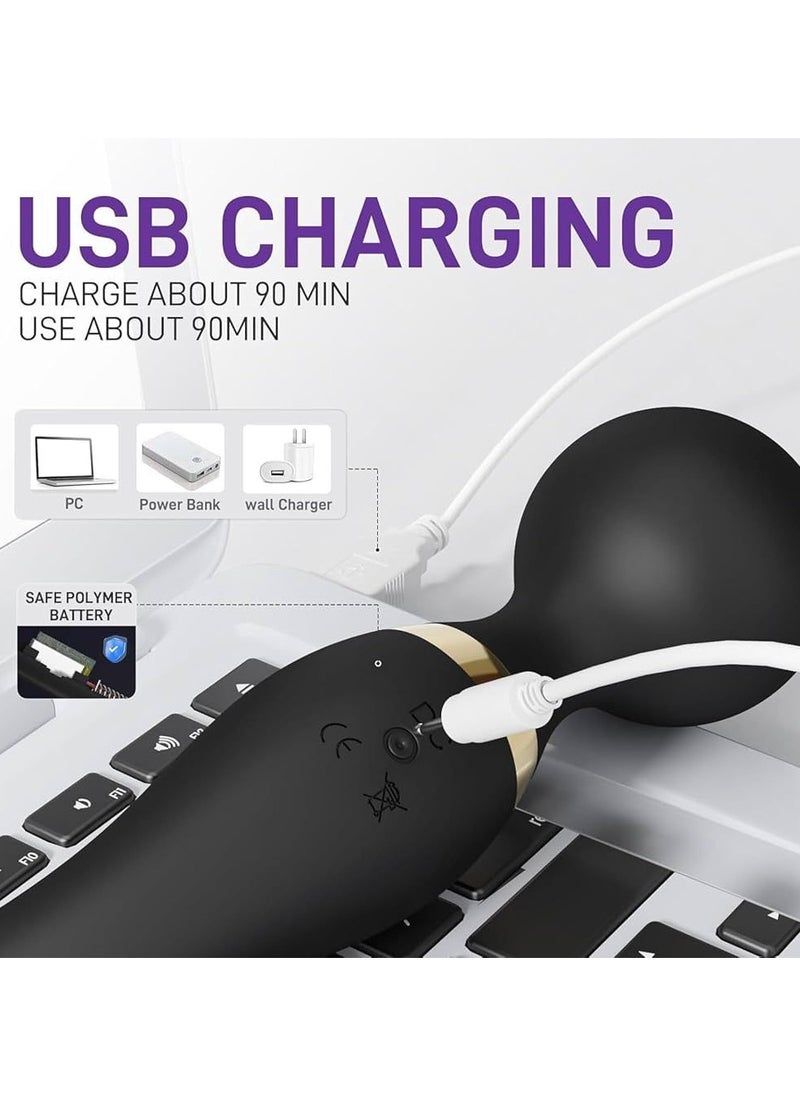 Generic Rechargeable Full-Body Massager – Powerful Handheld Vibrating Wand  - Image 5