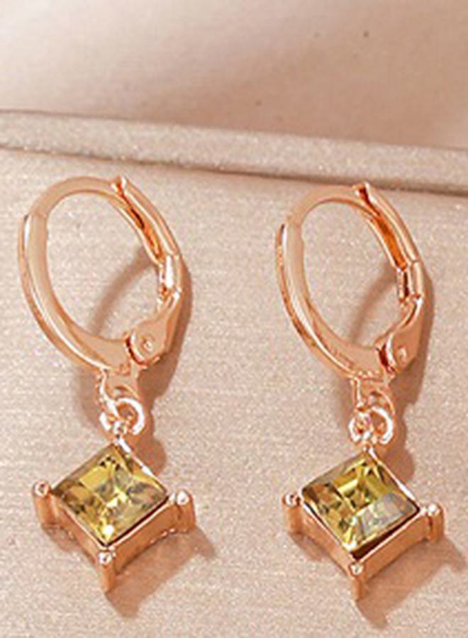 Styli Faux Crystal Earrings