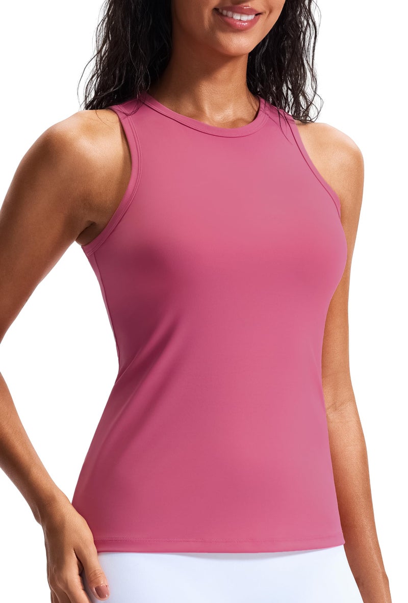 JOYSPELS Workout Tank Tops for Women, Butter Soft Yoga Tops, Slim Fit Athletic Tank - Image 1