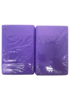 SKY-TOUCH 2-Pack High-Density EVA Foam Yoga Blocks - Non-Slip, Ideal for Stretching, Pilates & Fitness - Durable, Supportive Home Exercise Equipment  - Image 3